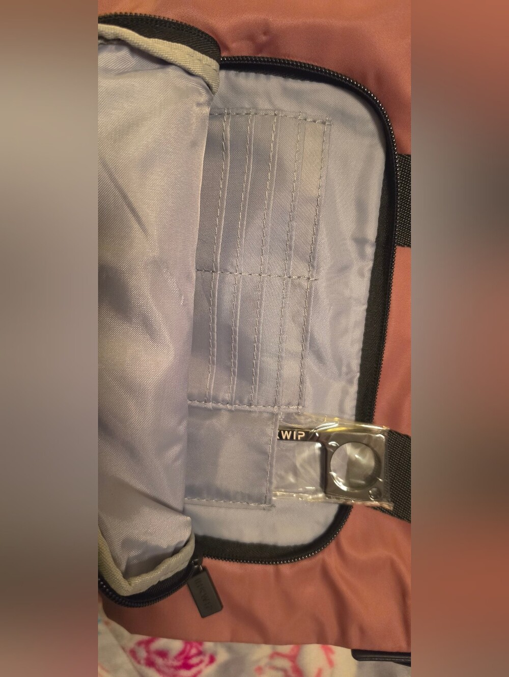 EUC! IHKWIP Dusty Rose Crossbody Bag - Picture 8 of 8